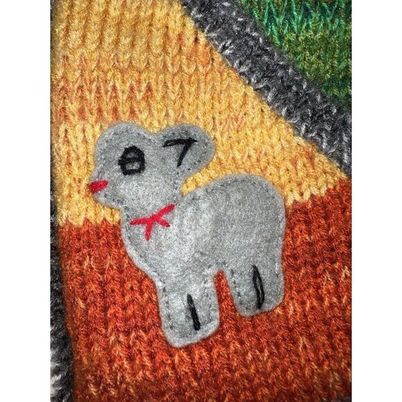 Sweater Peruvian Peru Hooded Child Boy Or Girl Zipper size 6 - Picture 7 of 16